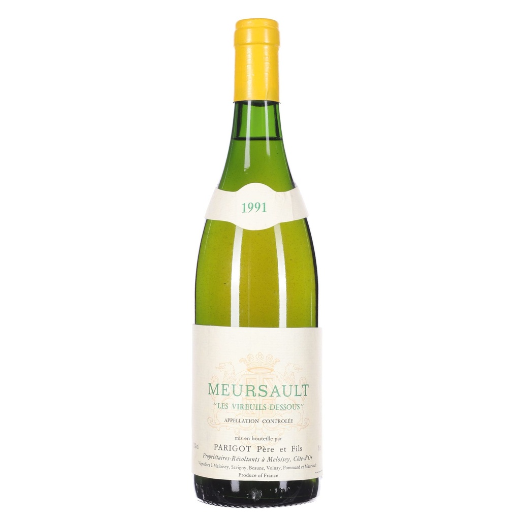 Parigot Meursault Les Vireuils Dessous 1991