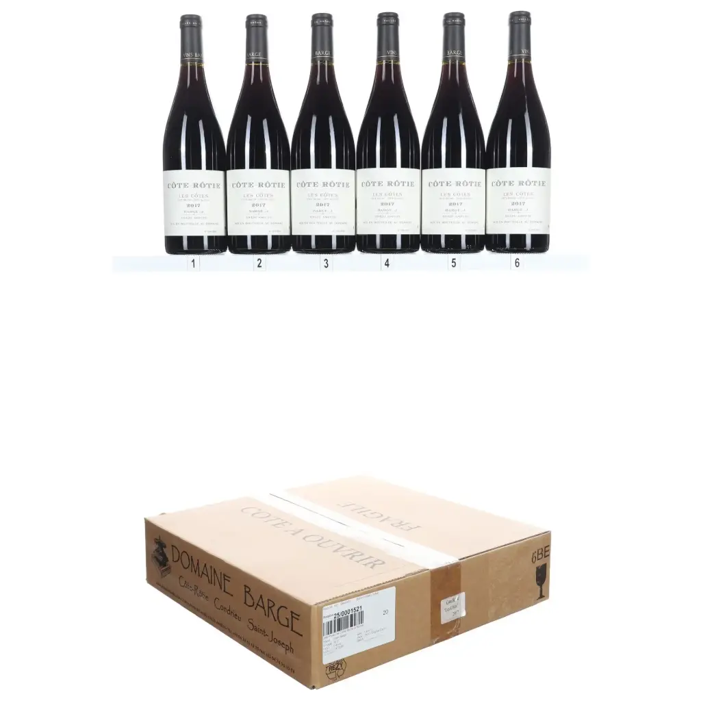 Julien Barge Cote Rotie Les Cotes Brune et Blonde 2017 (OCC/6)