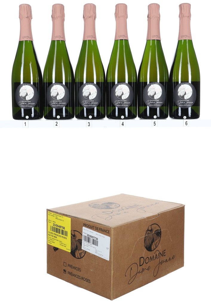 Domaine Dame Jeanne Cuvée Prémices Roses NV (OCC/6)