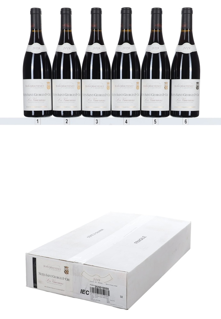 Jean Chauvenet Nuits St Georges 1er Cru Vaucrains 2019 (OCC/6)