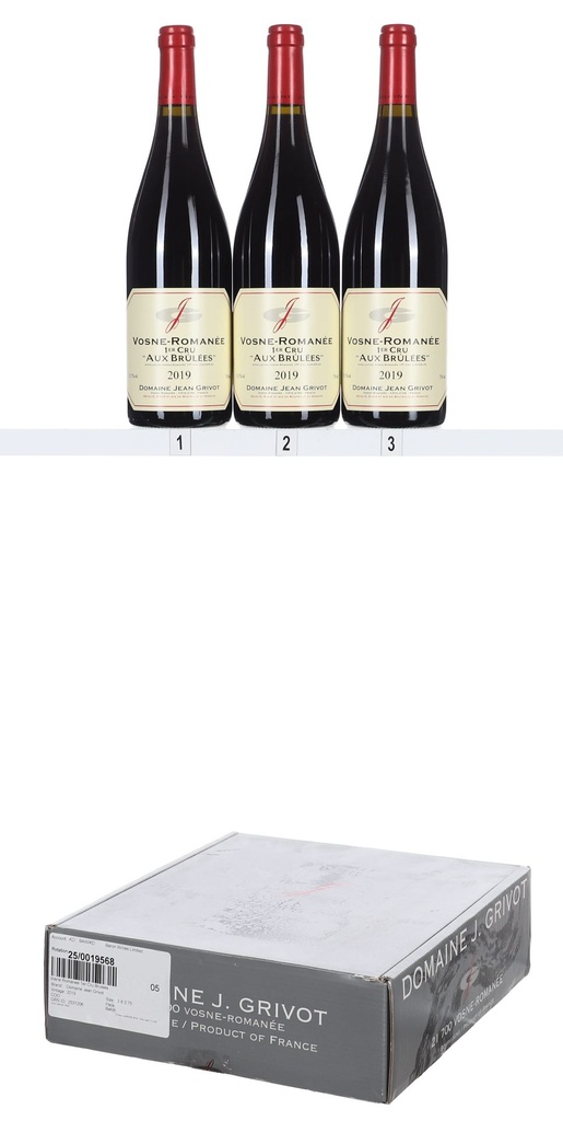 Jean Grivot Vosne Romanee 1er Cru Brulees 2019 (OCC/3)
