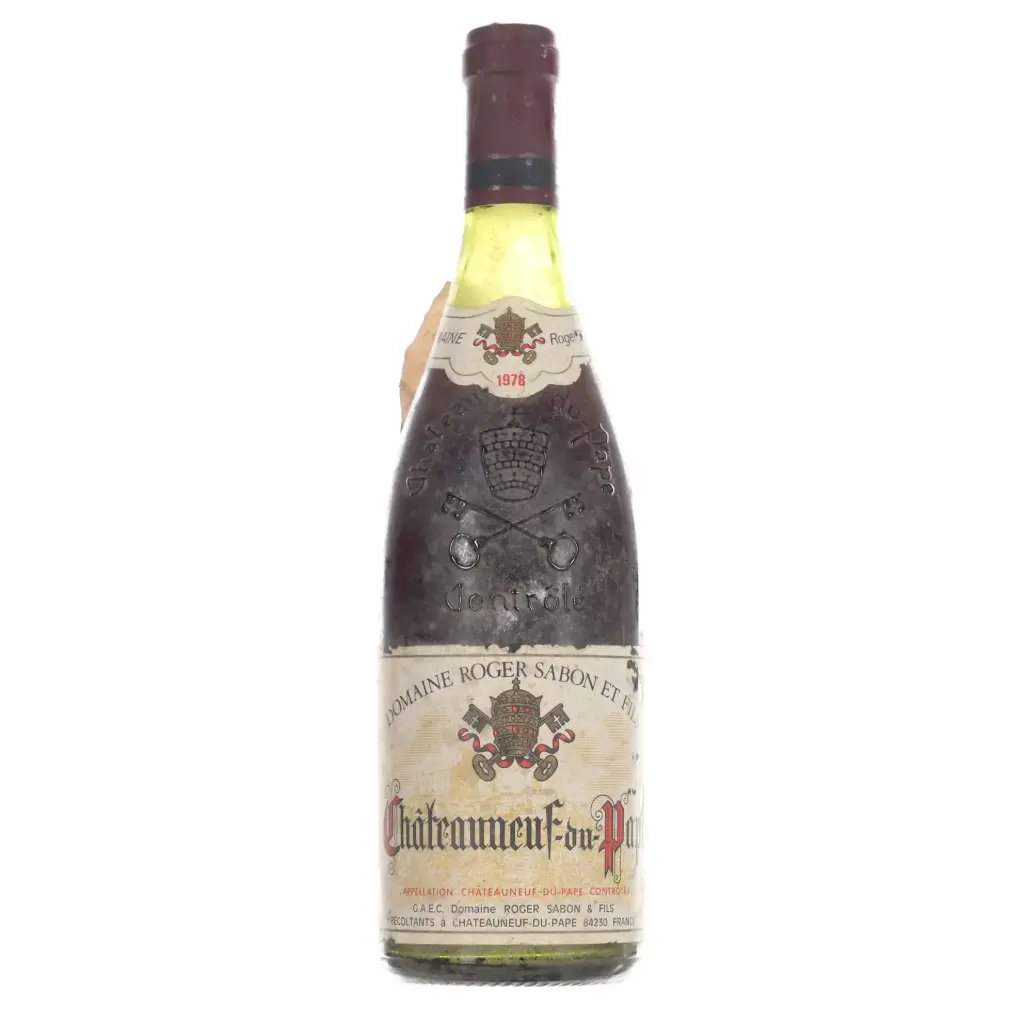 Roger Sabon Chateauneuf du Pape 1978