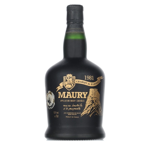 [VIGN81] Les Vignerons de Maury 'Maury' Chabert de Barbera 1981