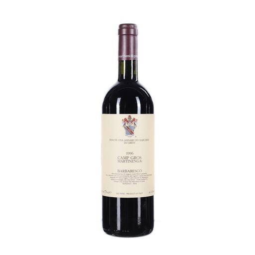 [MDGBRCG96] Marchesi di Gresy Barbaresco Martinenga Camp Gros 1996
